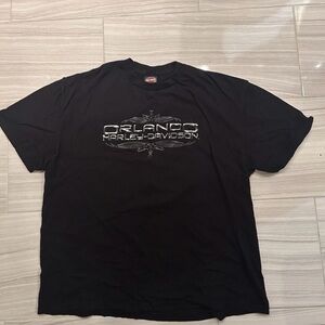 Vintage Harley Davidson Deadwood South Dakota Graphic Tee 3XL